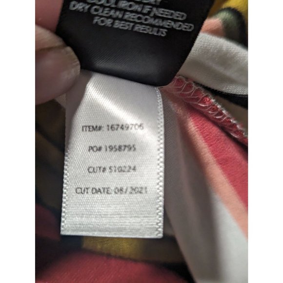 Torrid Collared Skater Dress Shirt Dress Soft Stretch Multi Stripe Pockets sz3XL - Picture 9 of 10